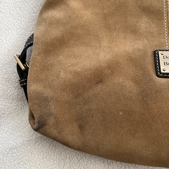Vintage Dooney&Bourke tan suede handbag - Picture 6 of 14